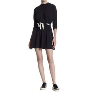 Topshop Dolman Drawstring Dress